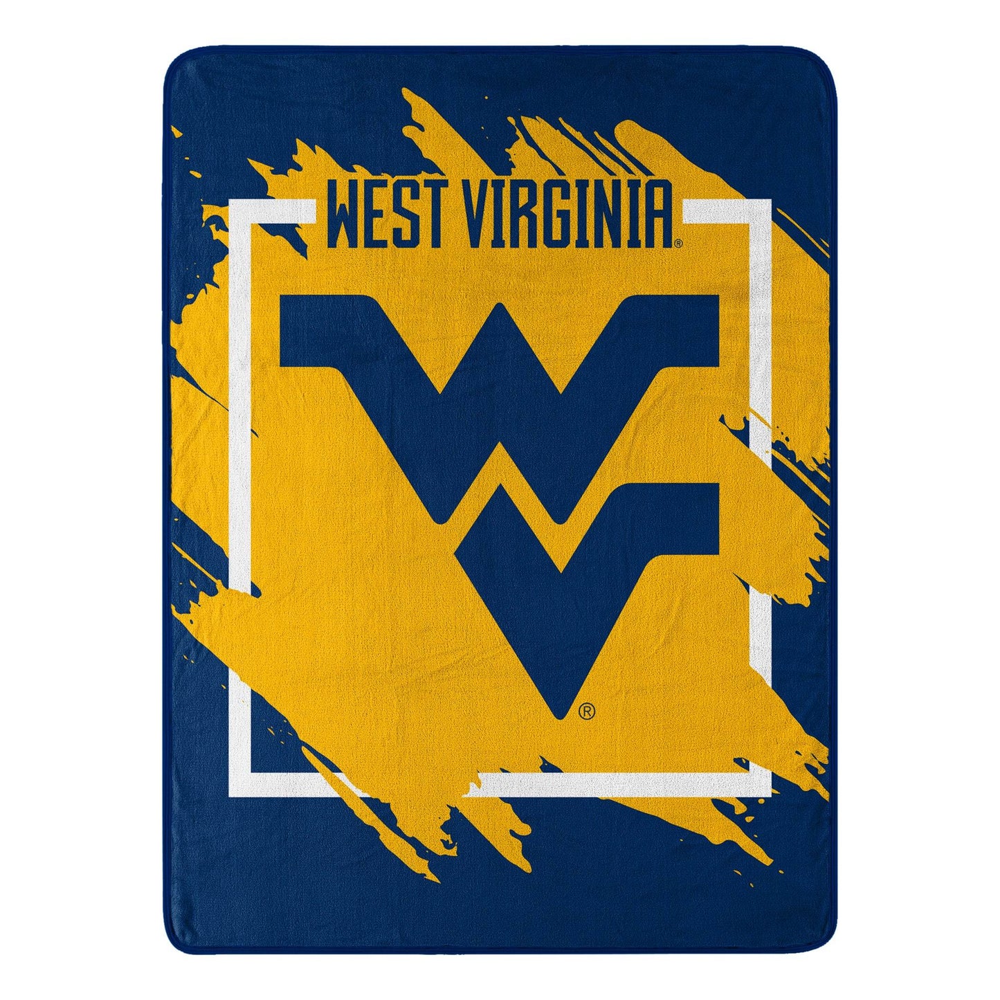 West Virginia Mountaineers 46x60 Micro Raschel Blanket - ToylandEU