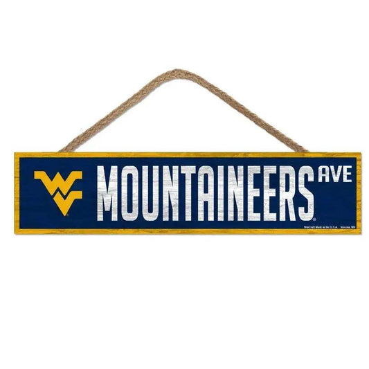  West Virginia Mountaineers 4x17 Wood Sign Avenue Design -  ToylandEU™