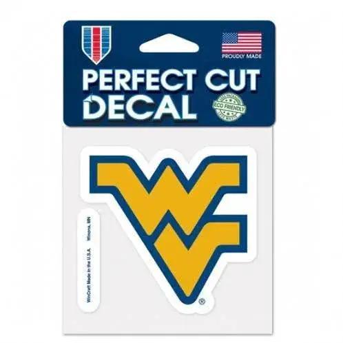  West Virginia Mountaineers 4x4 Decal Perfect Cut Full Color -  ToylandEU™