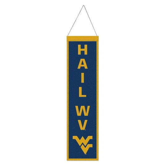  West Virginia Mountaineers Banner Wool 8x32 Heritage Slogan -  ToylandEU™