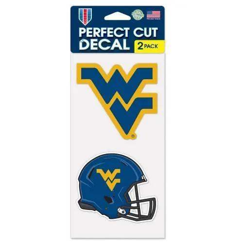 West Virginia Mountaineers Decals 4x4 Perfect Cut Alternate - ToylandEU
