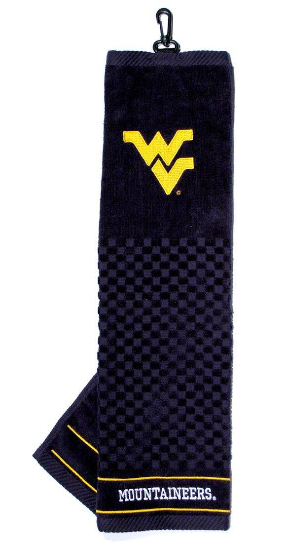 West Virginia Mountaineers Embroidered Golf Towel 16x22 - ToylandEU