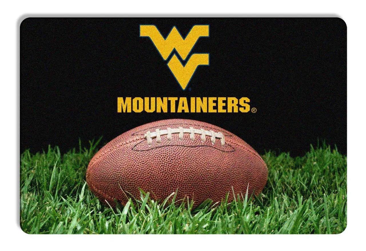  West Virginia Mountaineers Football Pet Bowl Mat Large -  ToylandEU™