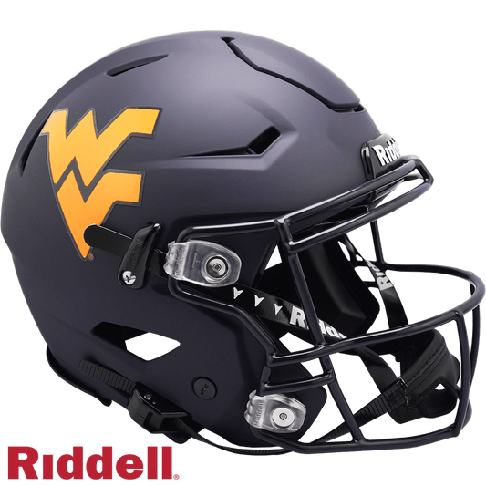 West Virginia Mountaineers Full Size SpeedFlex Helmet Satin - ToylandEU