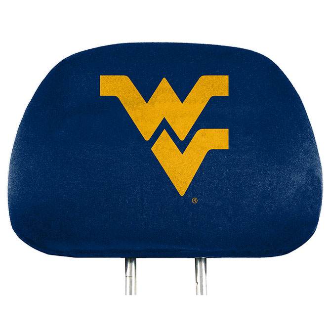 West Virginia Mountaineers Headrest Covers Full Color Pair - ToylandEU