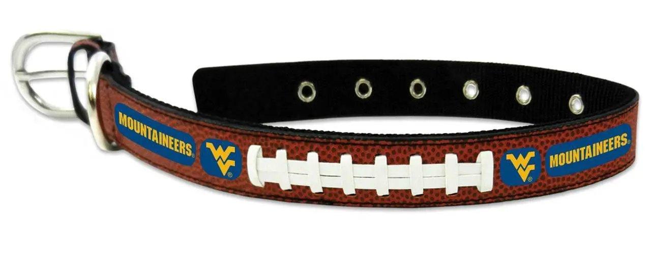  West Virginia Mountaineers Leather Football Collar Official -  ToylandEU™