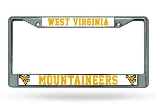  West Virginia Mountaineers License Plate Frame Chrome -  ToylandEU™