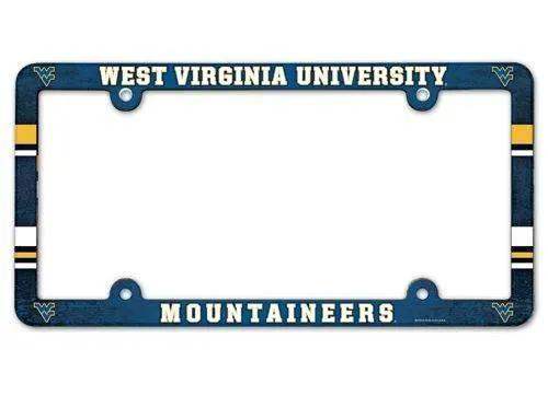 West Virginia Mountaineers License Plate Frame - Full Color - ToylandEU