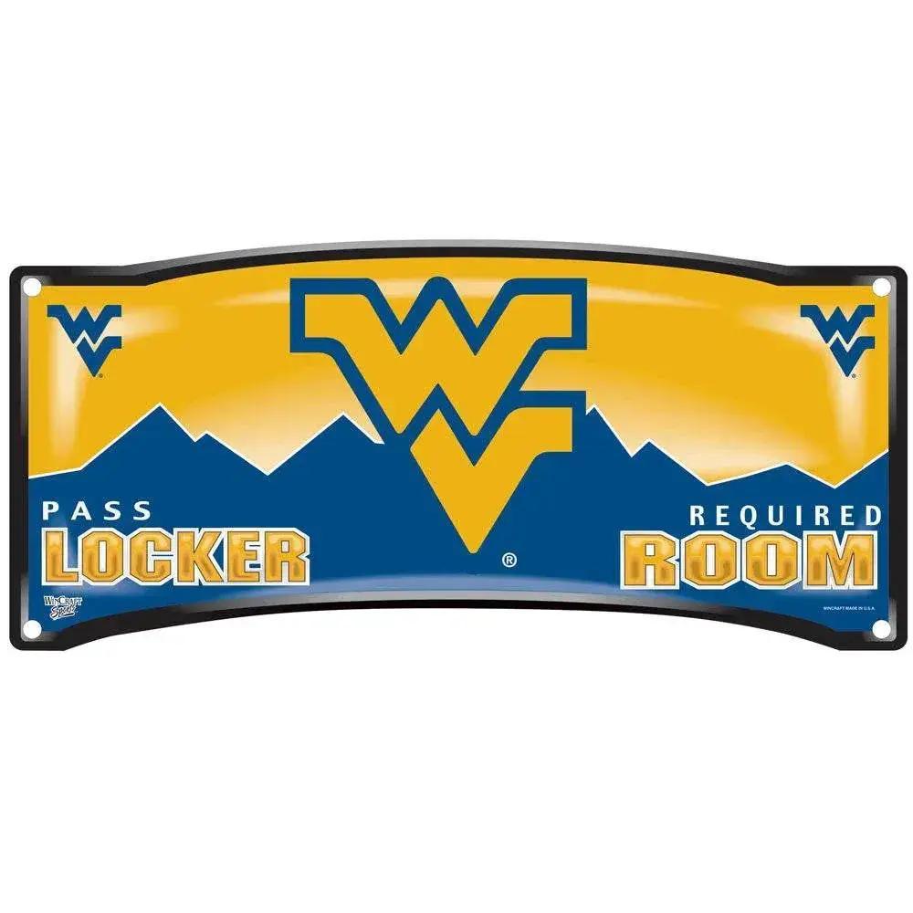  West Virginia Mountaineers Locker Room Sign 8x19 Plastic -  ToylandEU™