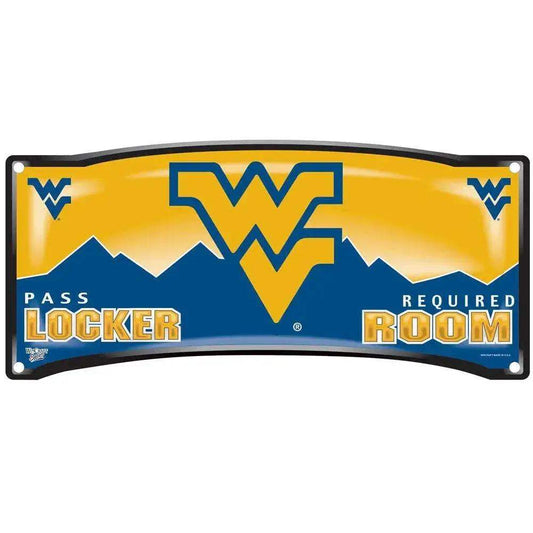 West Virginia Mountaineers Locker Room Sign 8x19 Plastic -  ToylandEU™
