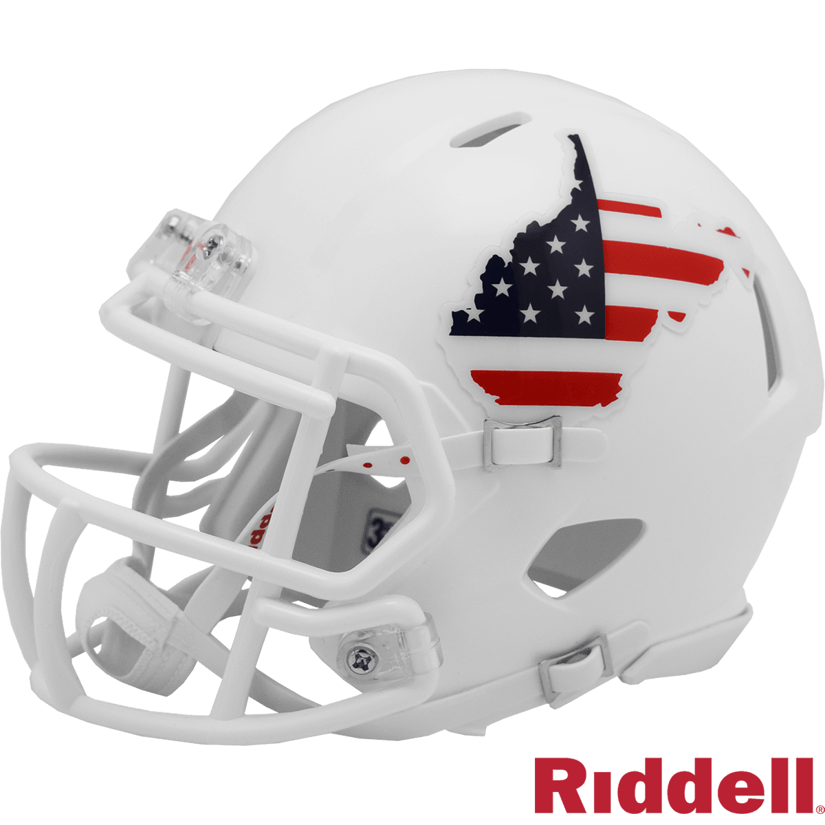 West Virginia Mountaineers Mini Speed Helmet Replica - ToylandEU