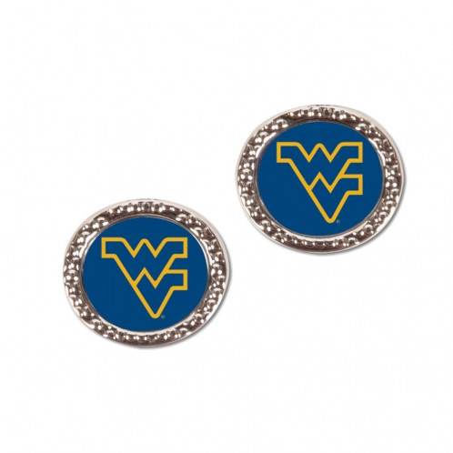West Virginia Mountaineers Post Style Licensed Earrings - ToylandEU