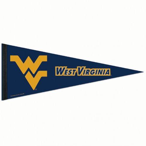 West Virginia Mountaineers Premium Felt Pennant 12x30 - ToylandEU