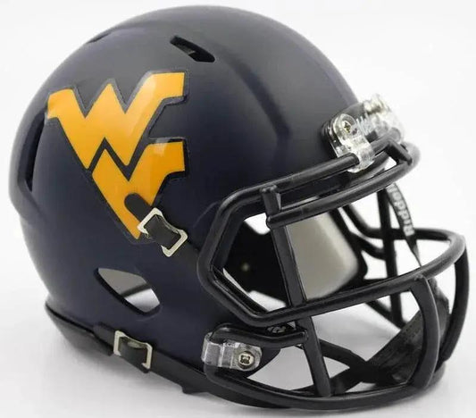  West Virginia Mountaineers Riddell Mini Helmet Satin Speed -  ToylandEU™