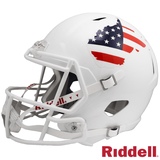West Virginia Mountaineers Riddell Replica Speed Helmet - ToylandEU