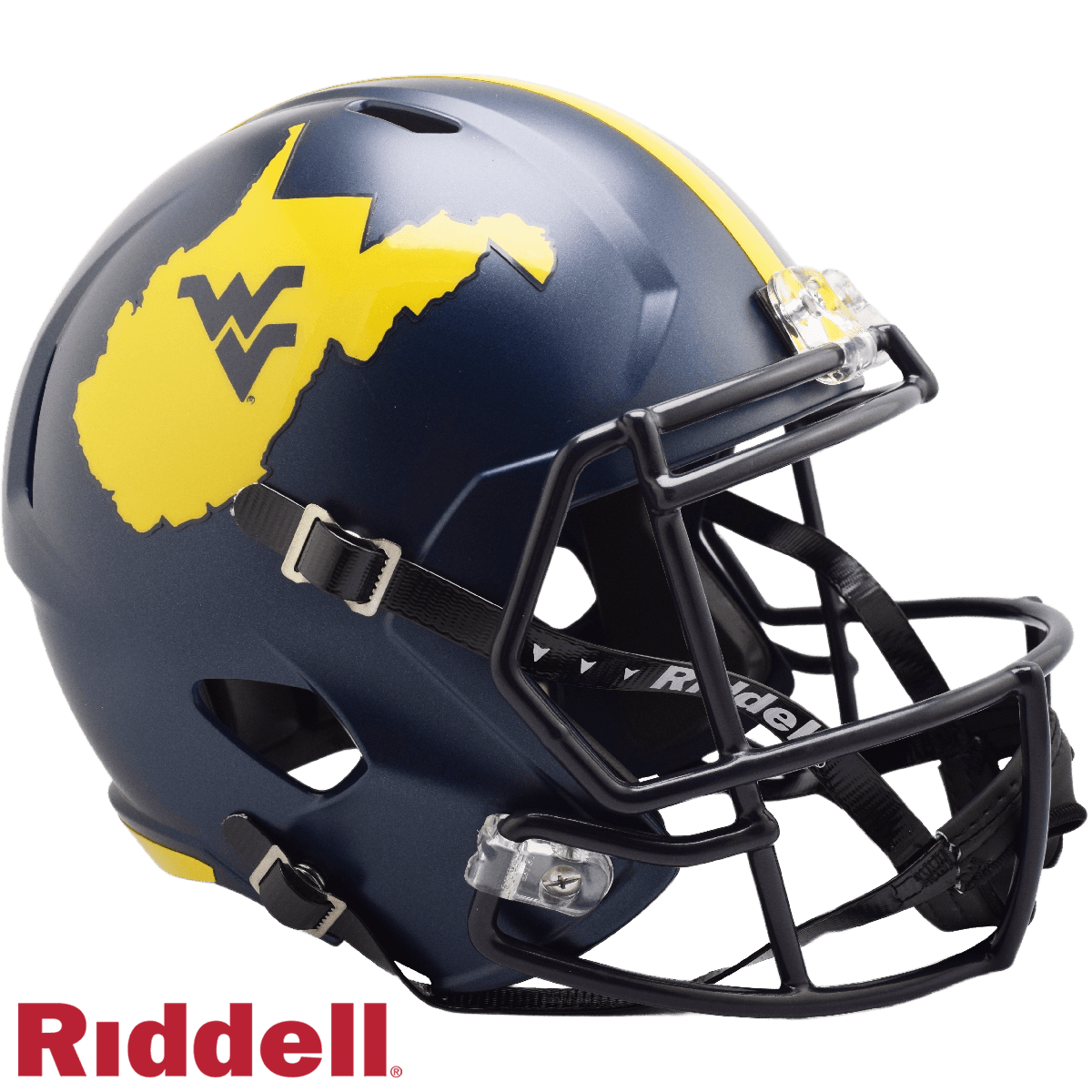 West Virginia Mountaineers Riddell Speed Replica Helmet - ToylandEU