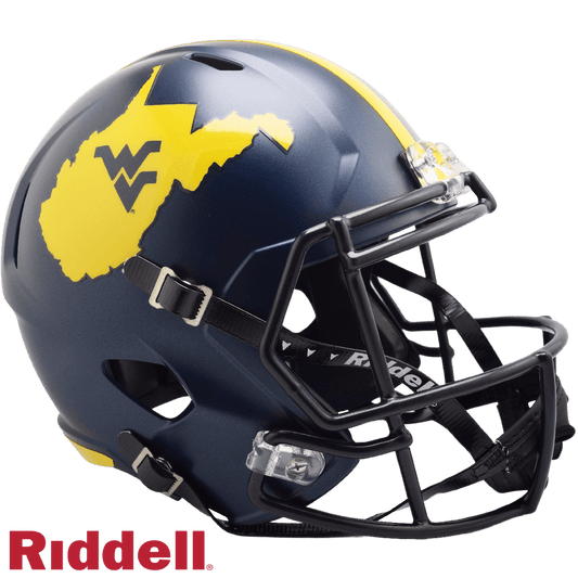 West Virginia Mountaineers Riddell Speed Replica Helmet - ToylandEU