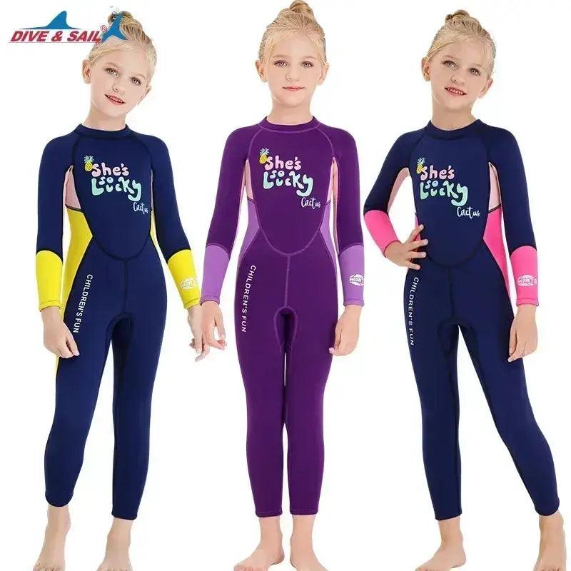  2.5mm Neoprene Kids Wetsuit Keeps Warm In Cold Water -  ToylandEU™