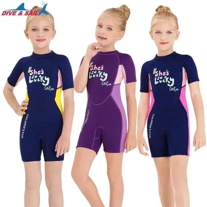  2.5mm Neoprene Kids Wetsuit Keeps Warm In Cold Water -  ToylandEU™