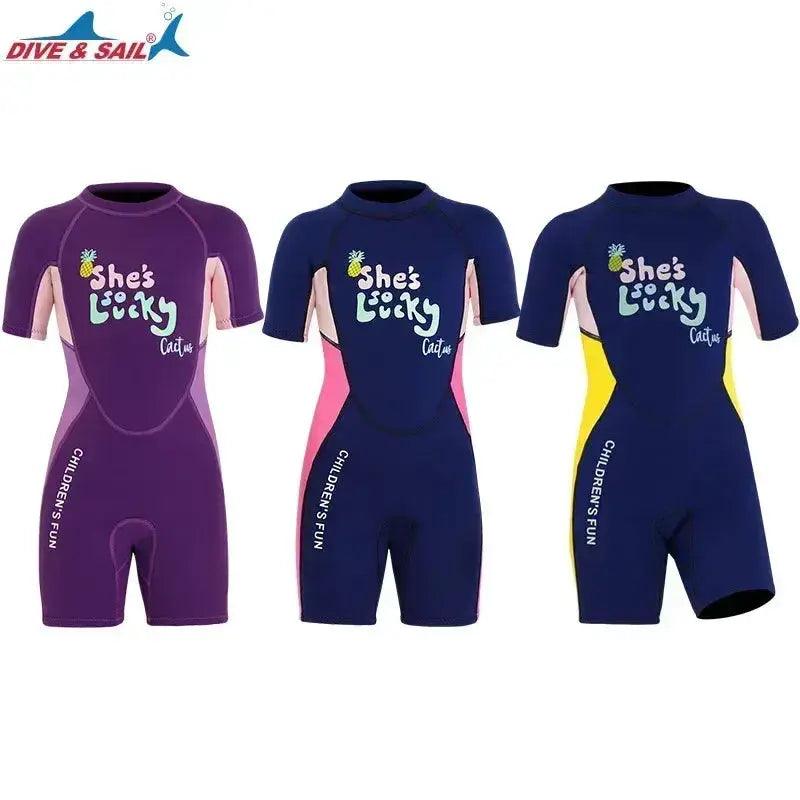  2.5mm Neoprene Kids Wetsuit Keeps Warm In Cold Water -  ToylandEU™