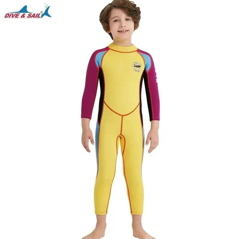  2.5mm Neoprene Kids Wetsuit Keeps Warm In Cold Water -  ToylandEU™