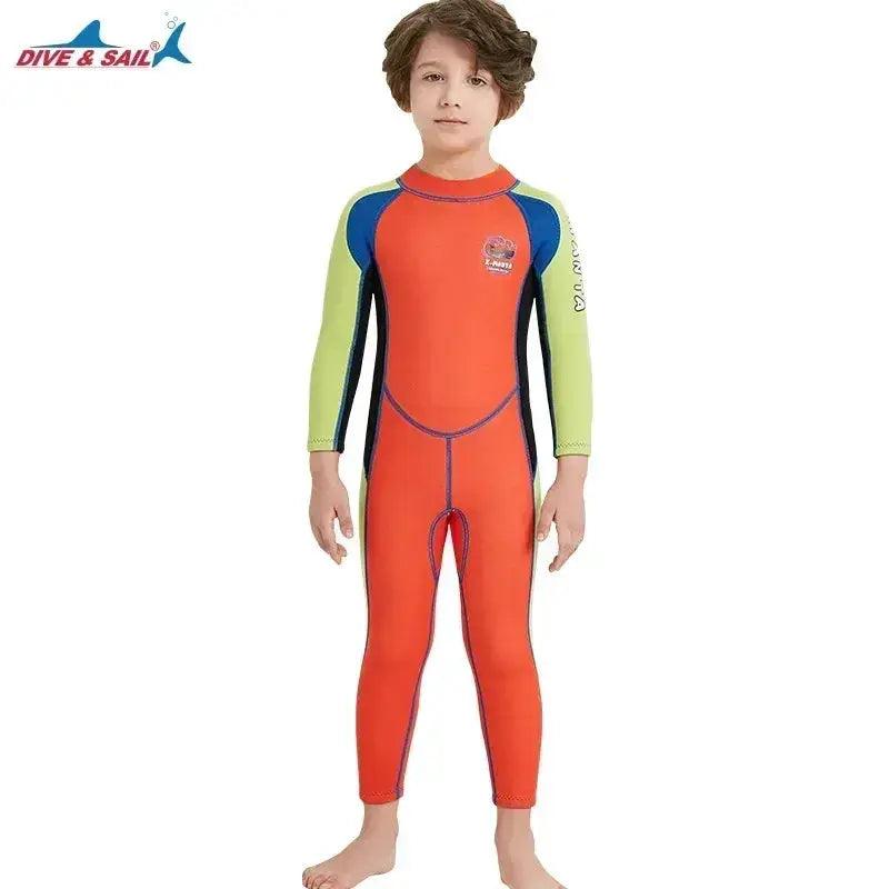  2.5mm Neoprene Kids Wetsuit Keeps Warm In Cold Water -  ToylandEU™