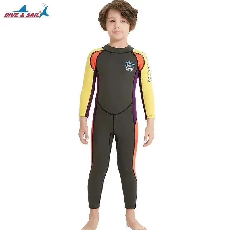 2.5mm Neoprene Kids Wetsuit Keeps Warm In Cold Water -  ToylandEU™