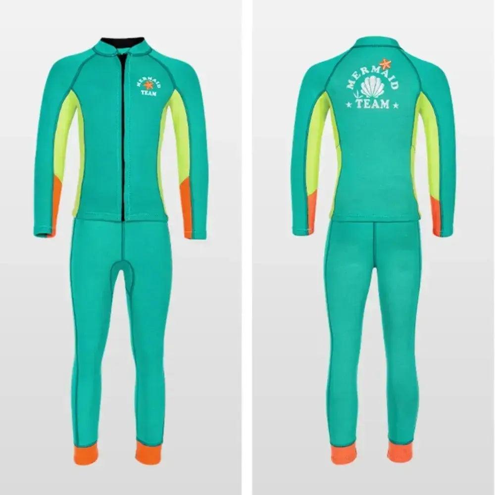  Kids Neoprene Wetsuit 2.5mm Sun Protective Rash Guard -  ToylandEU™
