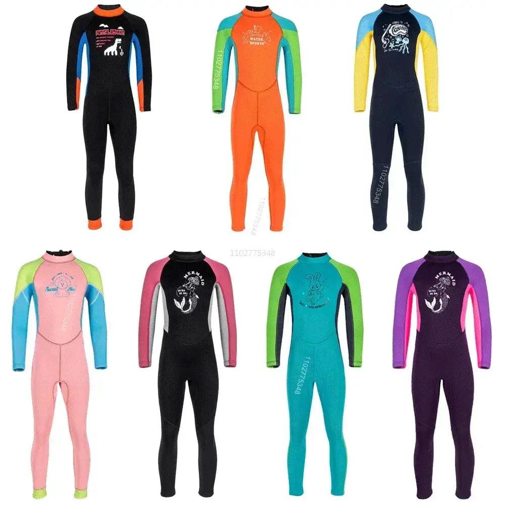  Kids 2.5mm Neoprene Wetsuit Warmth For Boys And Girls -  ToylandEU™