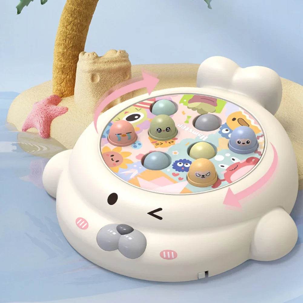 Educational Interactive Toy Whack A Mole Game Hobbies Pounding Hammers Included Knocking Toy Seal Montessori Gift for Kid - ToylandEU