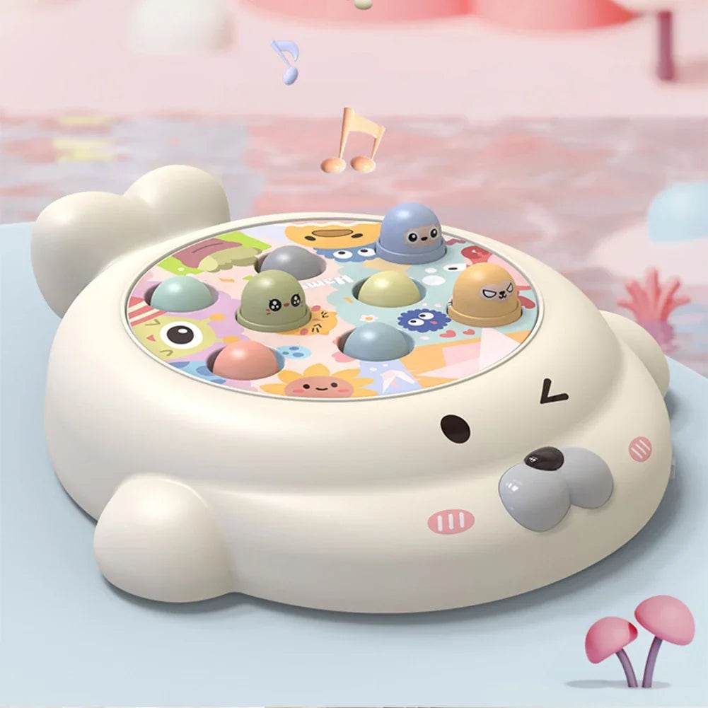 Educational Interactive Toy Whack A Mole Game Hobbies Pounding Hammers Included Knocking Toy Seal Montessori Gift for Kid - ToylandEU