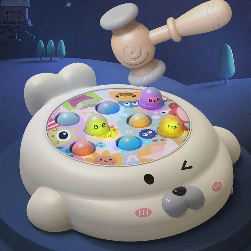 Educational Interactive Toy Whack A Mole Game Hobbies Pounding Hammers Included Knocking Toy Seal Montessori Gift for Kid - ToylandEU