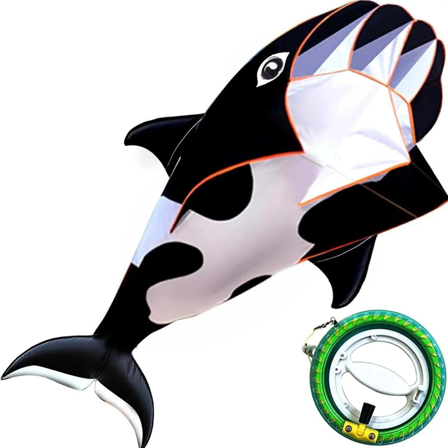  Whale Dolphin Kite | 57-Inch Single Line | Toylandeu™ 