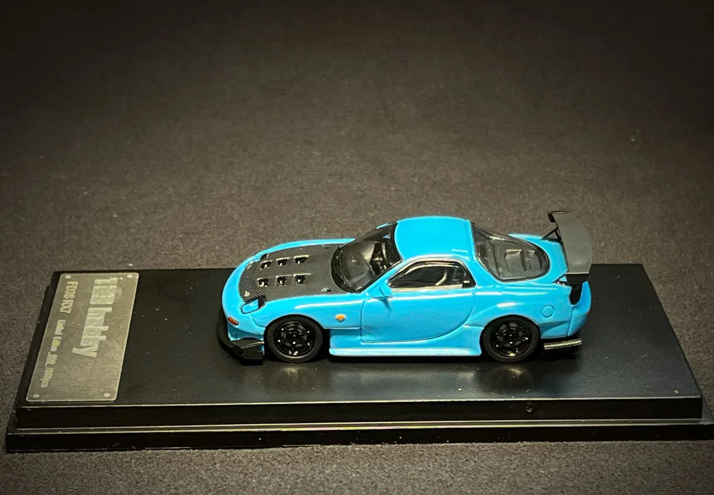 123 Hobby Mazda FD3S RX-7 in Baby Blue 1:64 - ToylandEU