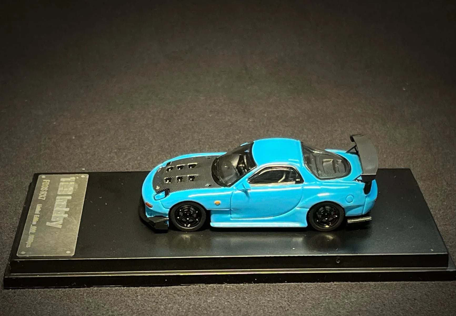 123 Hobby Mazda FD3S RX-7 in Baby Blue 1:64 - ToylandEU