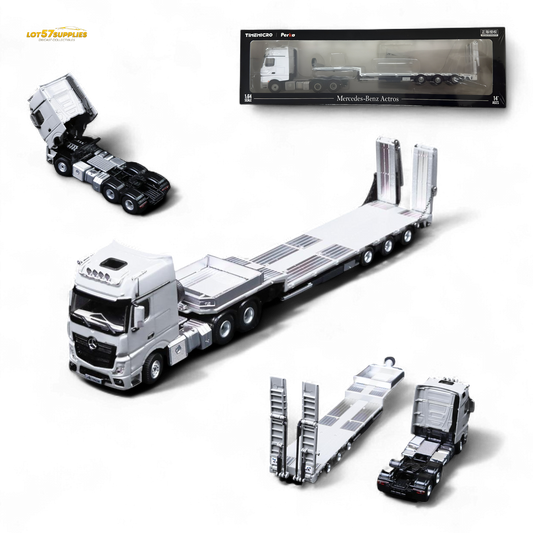 Diecast Mercedes-Benz Flatbed Diecast Truck 1:64 Scale Highly Detailed