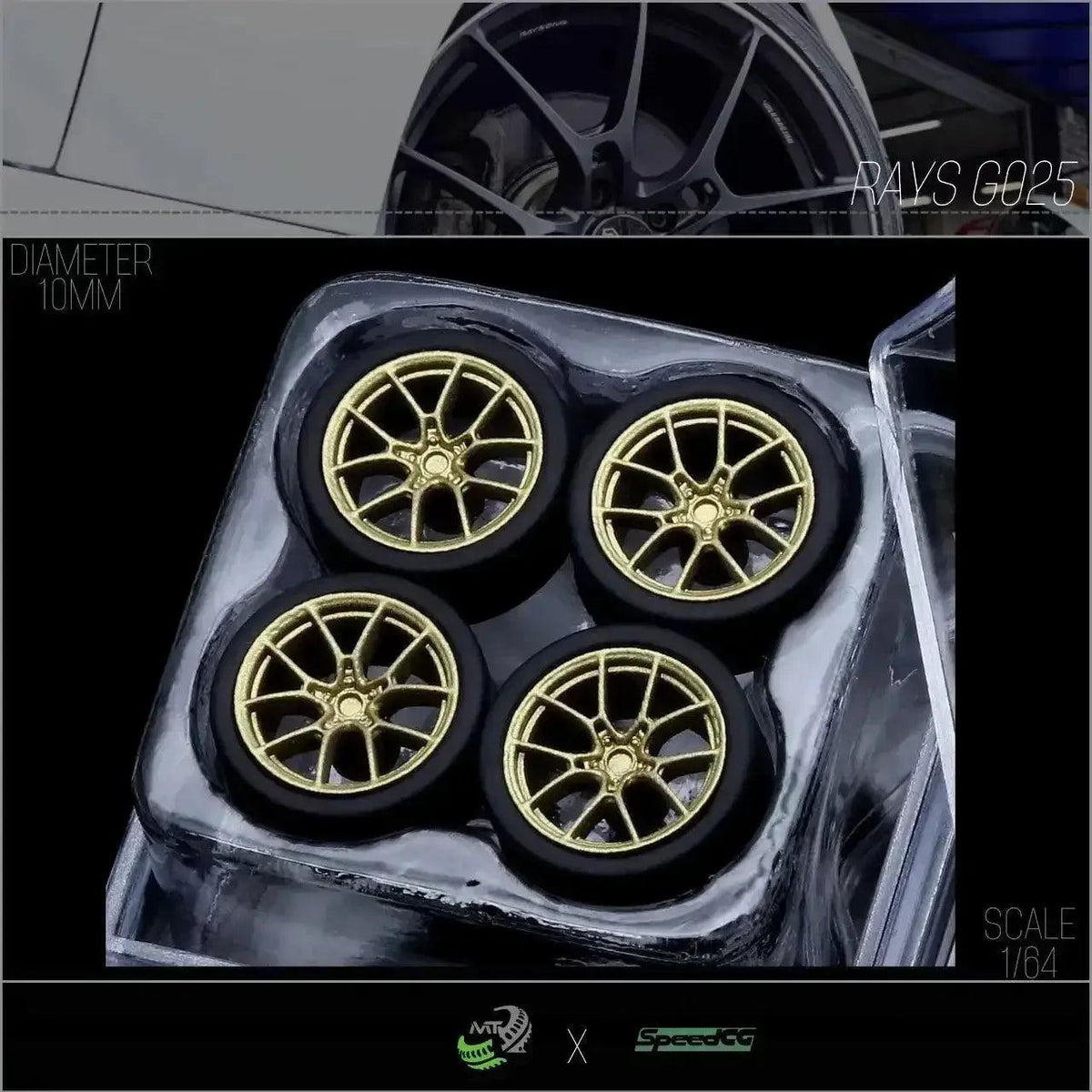  Diecast 1 64 Scale Wheels With Premium Rubber Tires -  ToylandEU™