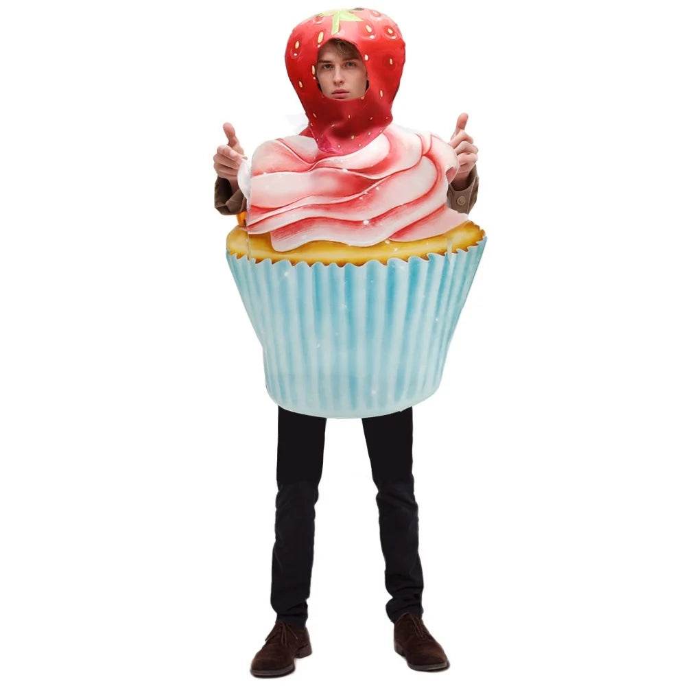 Whimsical Doughnut Costume Headwear Cupcake Prop for Cosplay - ToylandEU