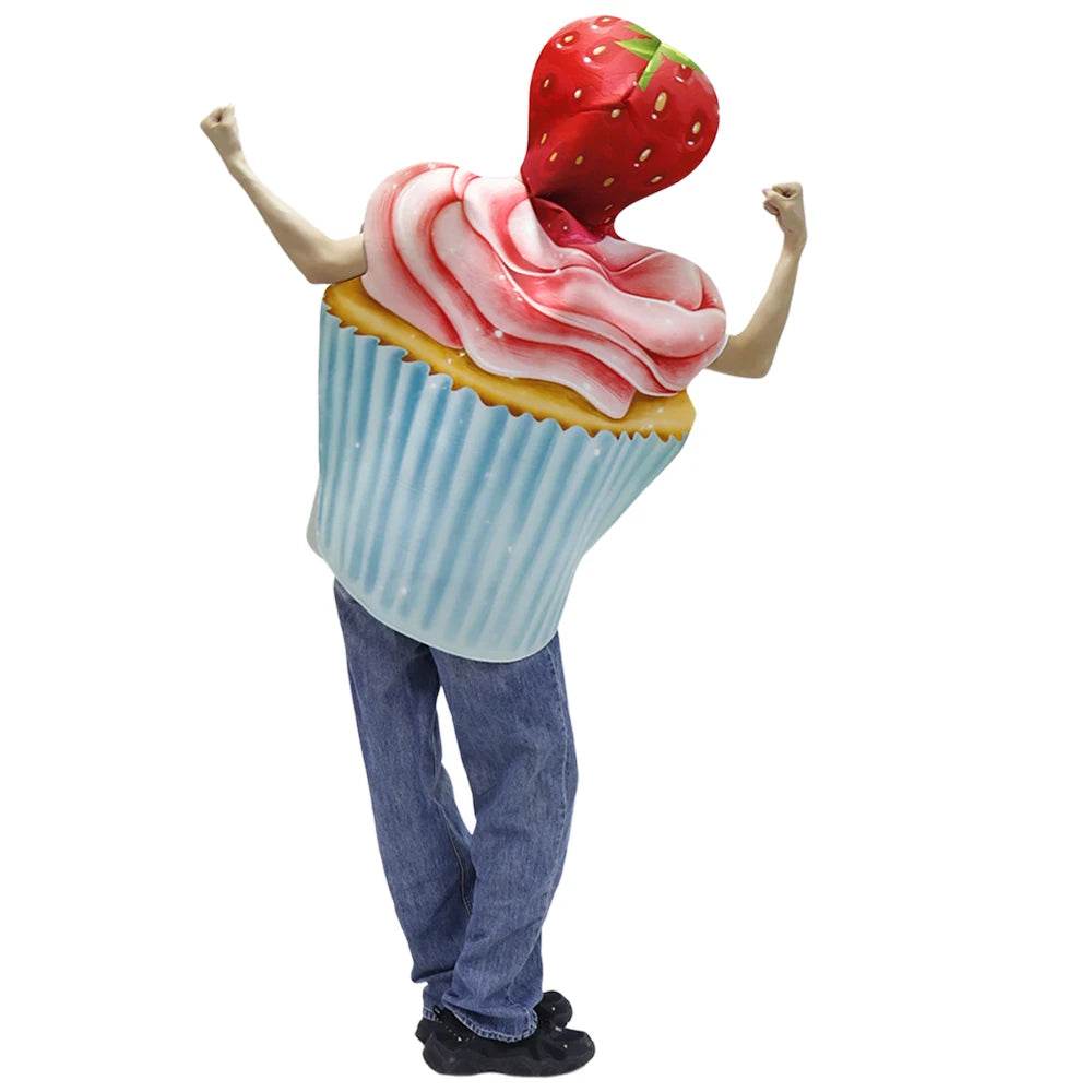 Whimsical Doughnut Costume Headwear Cupcake Prop for Cosplay - ToylandEU