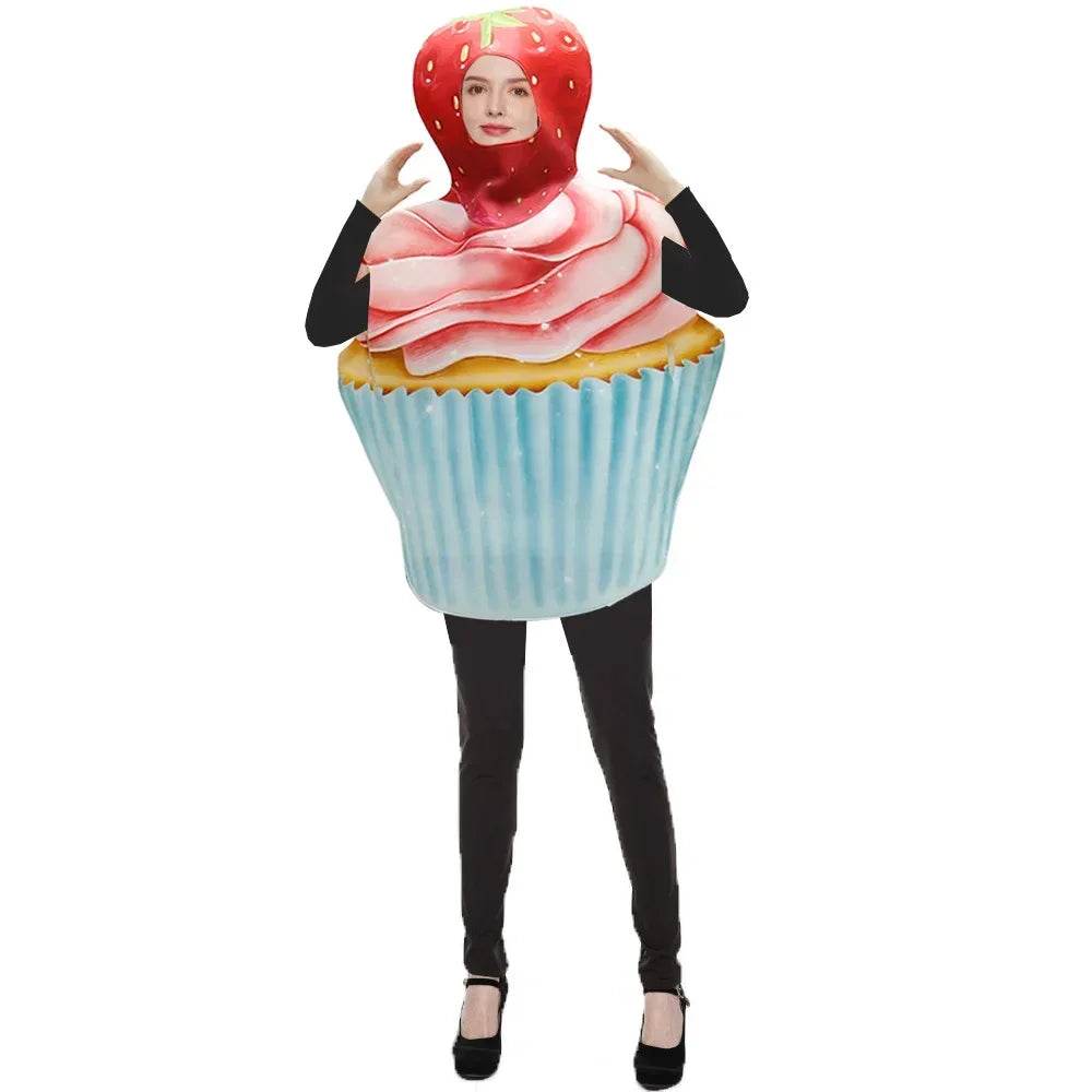 Whimsical Doughnut Costume Headwear Cupcake Prop for Cosplay - ToylandEU