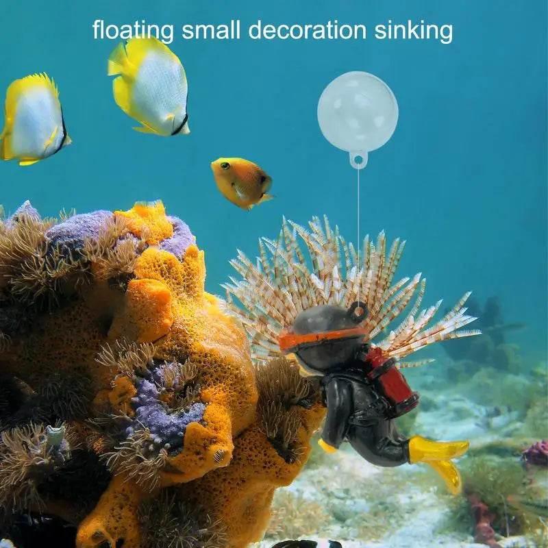 Whimsical Floating Cartoon Fish Toys for Betta Fish Tanks - ToylandEU