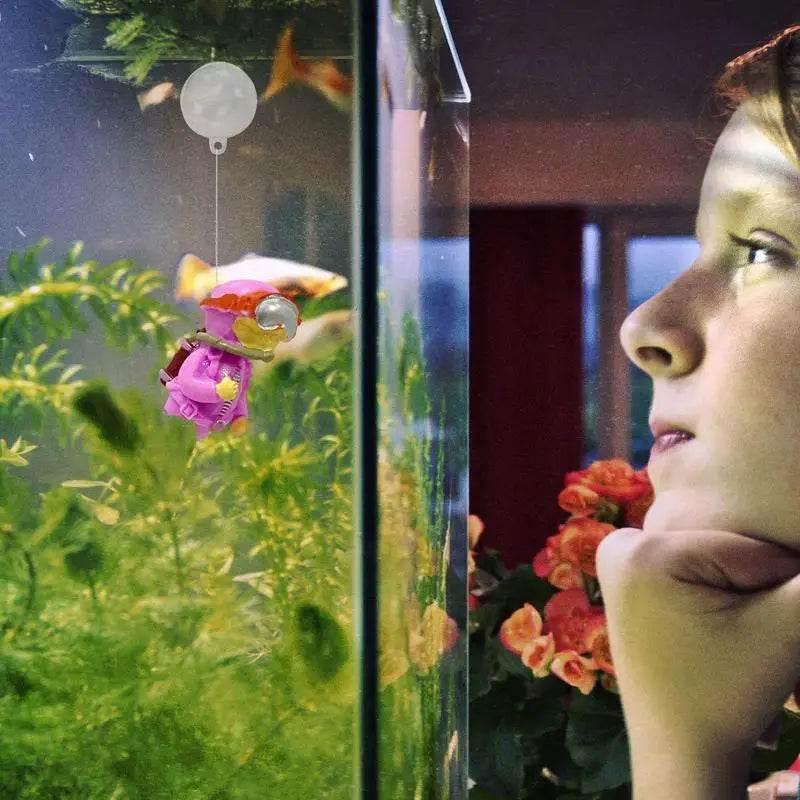Whimsical Floating Cartoon Fish Toys for Betta Fish Tanks - ToylandEU