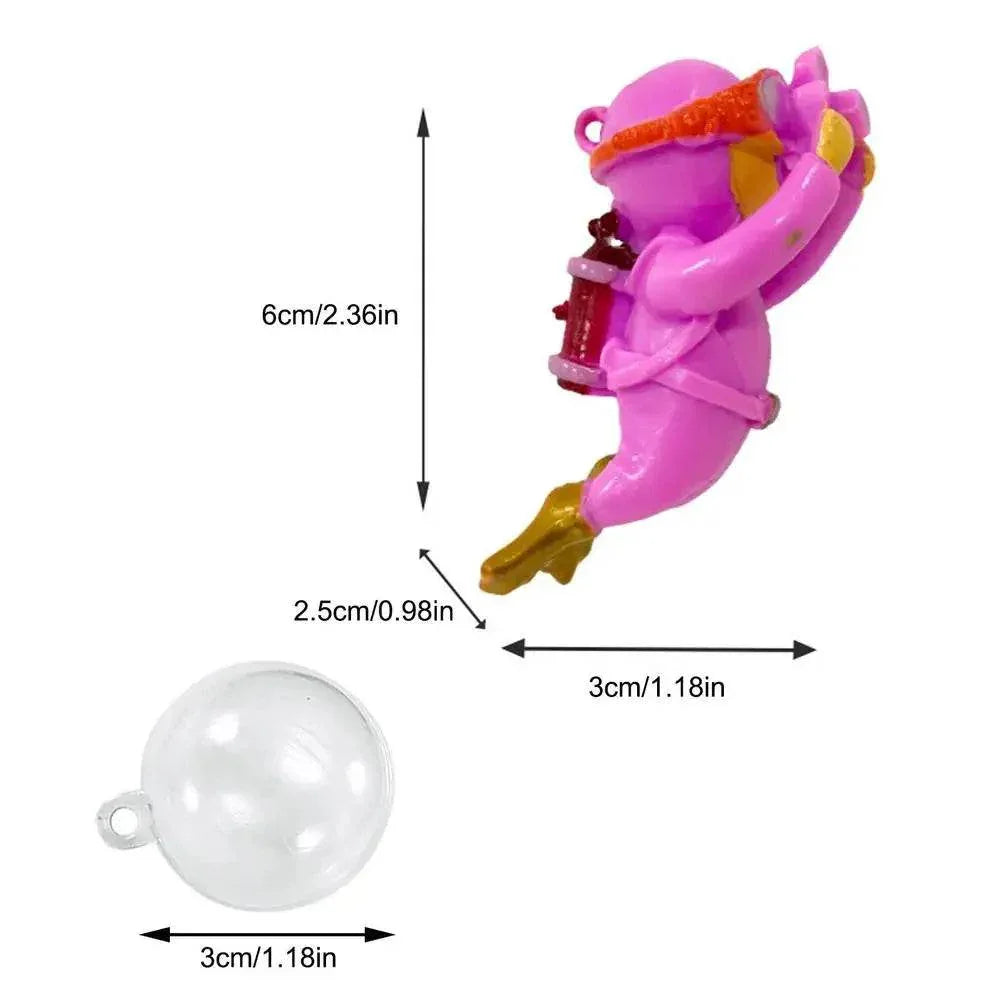 Whimsical Floating Cartoon Fish Toys for Betta Fish Tanks - ToylandEU