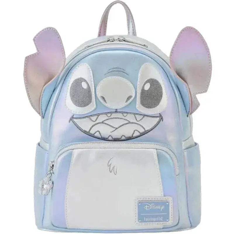 Whimsical Floral Allover Print Mini Backpack With Double Straps And Pink Bow Featuring Aristocats Marie For Women - ToylandEU