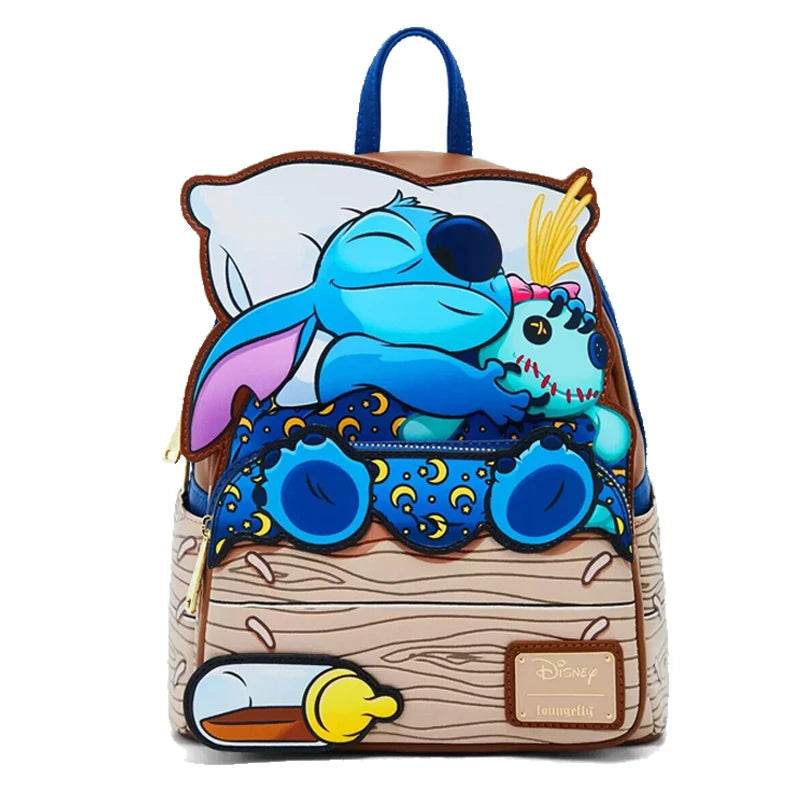Whimsical Mini Backpack With Double Strap Second Star Glow You Can Fly Teal 70th Anniversary For Women - ToylandEU