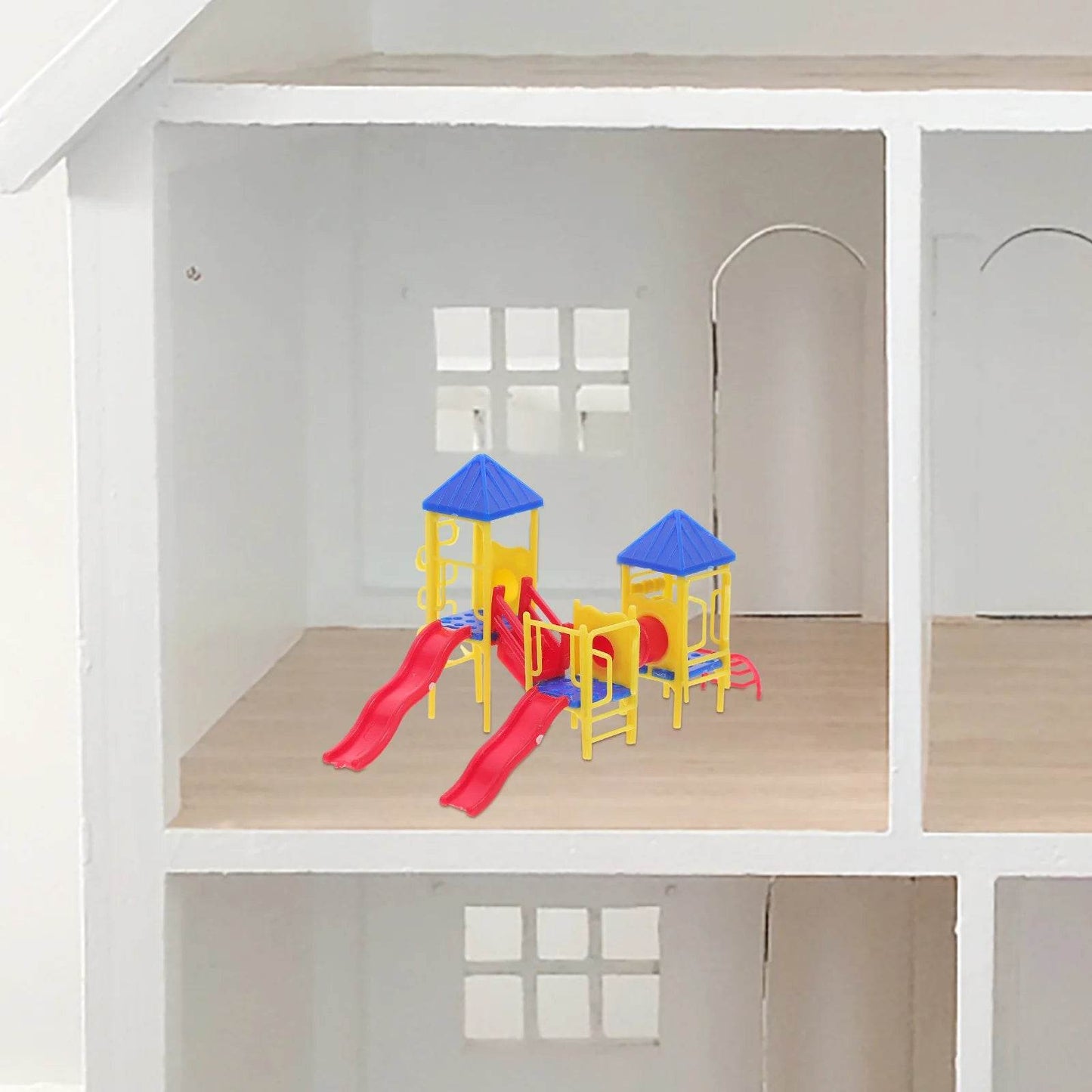 Whimsical Miniature Playground Set for Dollhouse Decor and Fun - ToylandEU
