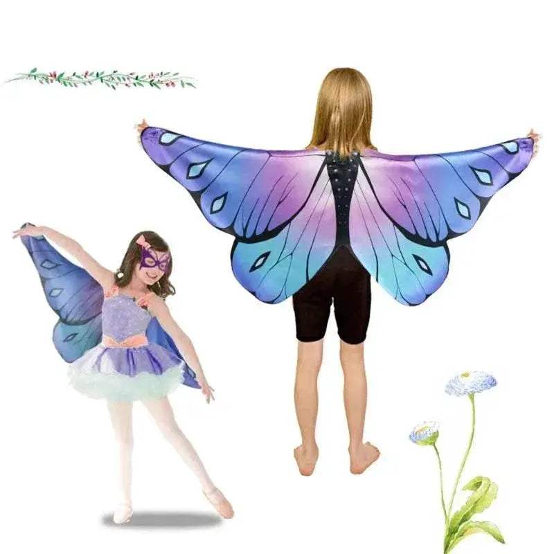 Whimsical Toddler Fairy Butterfly Wings Costume for Magical Adventures - ToylandEU