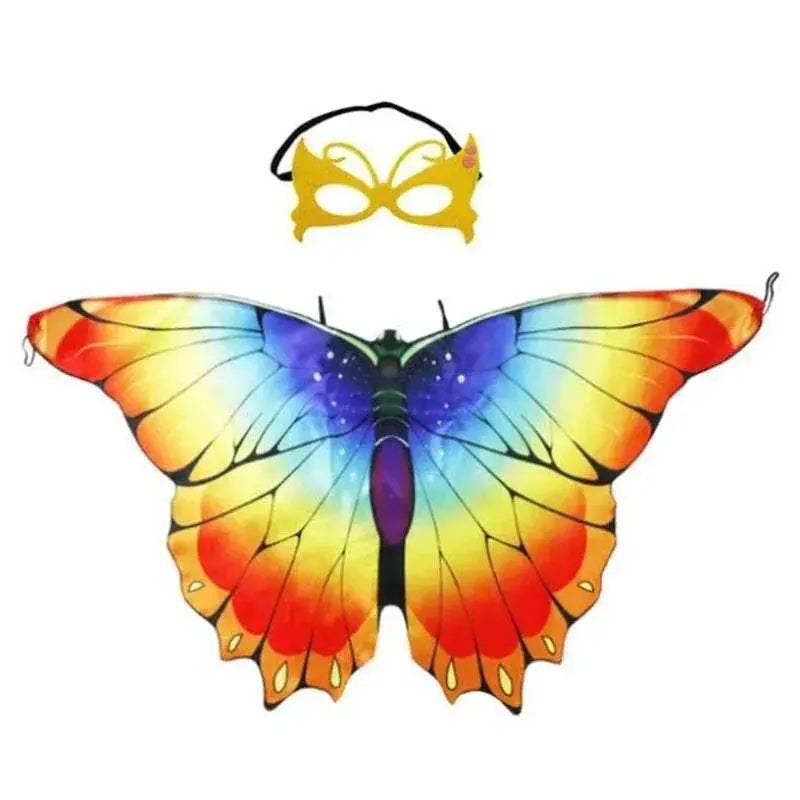 Whimsical Toddler Fairy Butterfly Wings Costume for Magical Adventures - ToylandEU