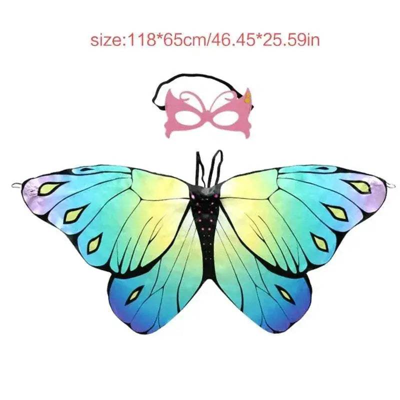 Whimsical Toddler Fairy Butterfly Wings Costume for Magical Adventures - ToylandEU