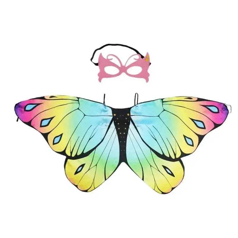 Whimsical Toddler Fairy Butterfly Wings Costume for Magical Adventures - ToylandEU